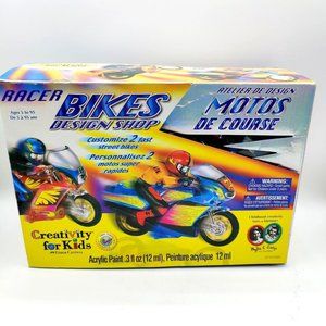 Motorcycle Model Kit Design & Paint by Faber Castell Adults & Kids Racer Bikes